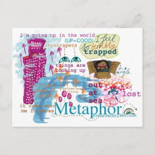 Metaphor Postcard KS2 and KS3
