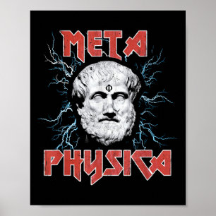 Metaphysica Aristotle Metaphysics Early Greek Phil Poster