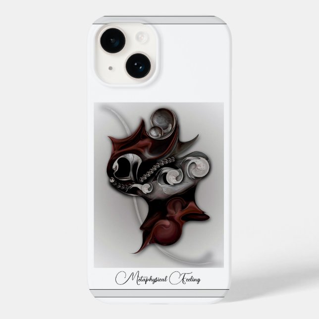 "Metaphysical Feeling", Apple iPhone 14 Case (Back)