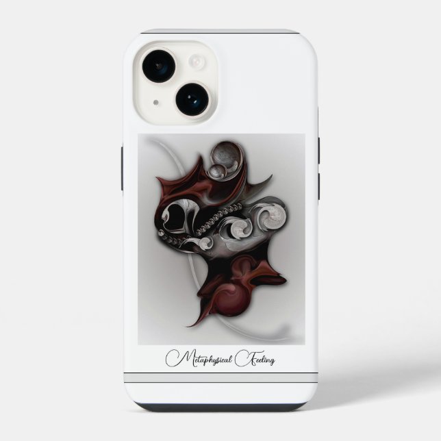 "Metaphysical Feeling", Apple iPhone 14 Case (Back)
