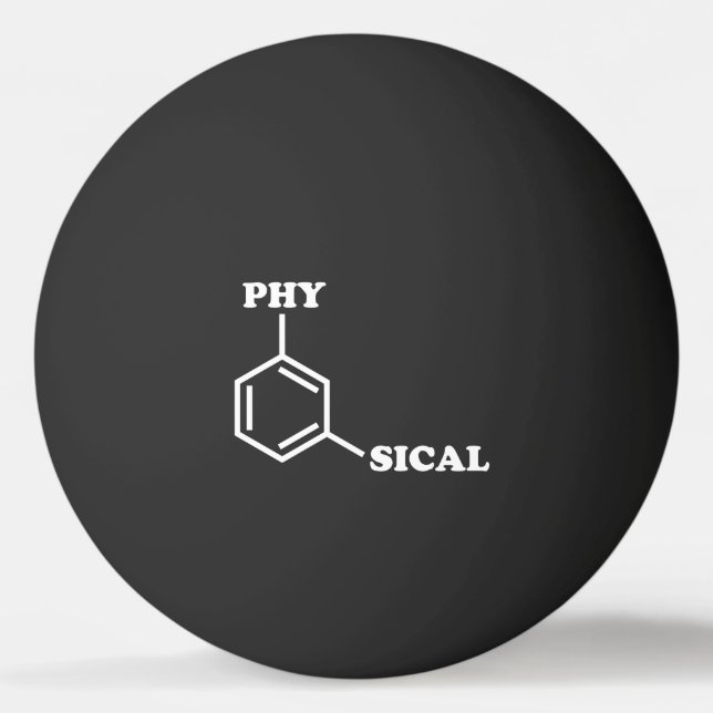 Metaphysical Humour Ping Pong Ball (Front)