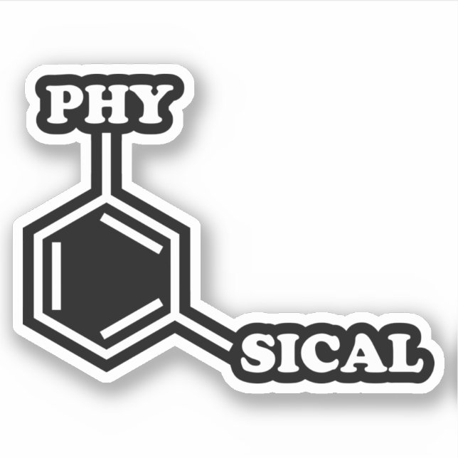 Metaphysical Humour Sticker (Front)