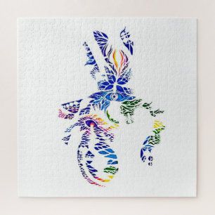 Metaphysical portrait jigsaw puzzle