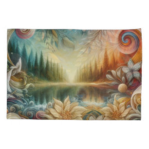 Metaphysical Timeless Spiritual Fantasy Themes Pillowcase