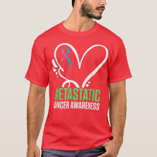 Metastatic Breast Cancer Awareness Future US Warri T-Shirt