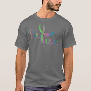 Metastatic Breast Cancer Believe Fighter Survivor T-Shirt