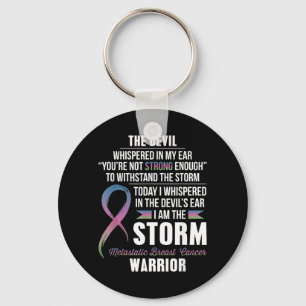 Metastatic Breast Cancer Warrior - I am the Key Ring