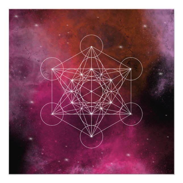 Metatron arcangel zen photo print (Front)