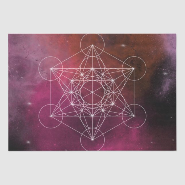 Metatron arcangel zen tissue paper (Front)