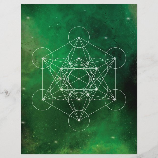 Metatron, chakra,zen,sacred geometric, angel (Front)