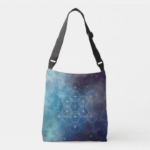 Metatron, chakra,zen,sacred geometric, angel crossbody bag