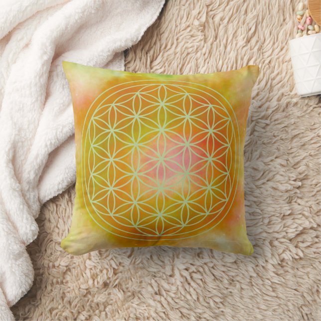 Metatron, chakra,zen,sacred geometric, angel, cushion (Blanket)