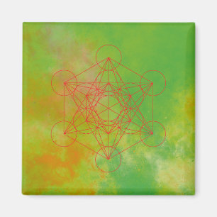 Metatron, chakra,zen,sacred geometric, angel magnet