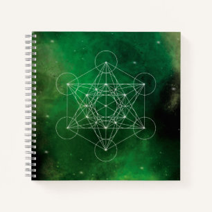 Metatron, chakra,zen,sacred geometric, angel notebook