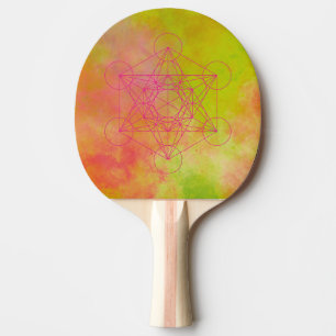 Metatron, chakra,zen,sacred geometric, angel, ping pong paddle