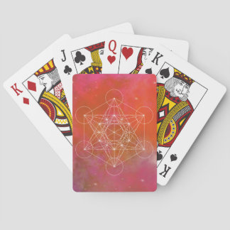 Metatron, chakra,zen,sacred geometric, angel, playing cards