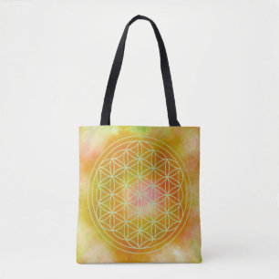 Metatron, chakra,zen,sacred geometric, angel, tote bag