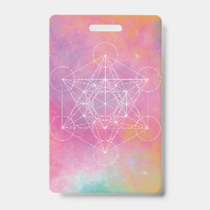 Metatron zen archange ID badge
