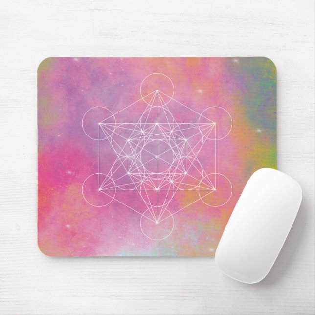 Metatron zen archange mouse pad (With Mouse)