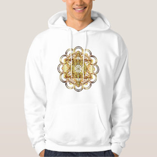 Metatrons Cube Sacred Geometry Flower Of Life Rave Hoodie
