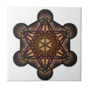 Metatron's Cube - Sacred Geometry Symbol Tile