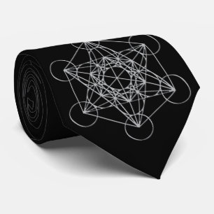 Metatrons Cube Tie