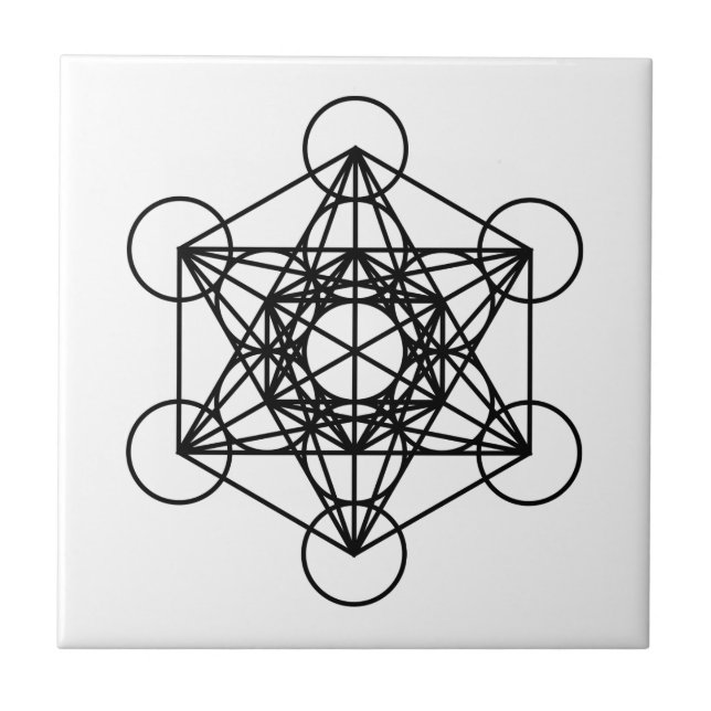 Metatrons Cube Tile (Front)