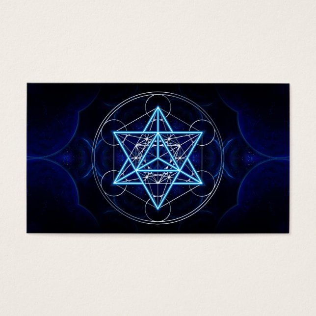 Metatrons Würfel — Merkaba — Stern Tetraeder (Front)