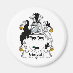 Metcalf Family Crest Magnet