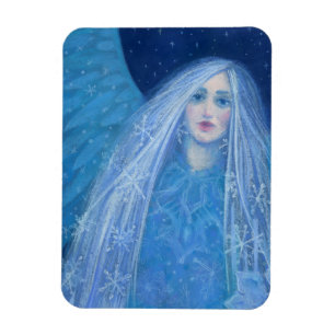 Metelitsa Snow Girl Snegurochka Christmas Angel Magnet