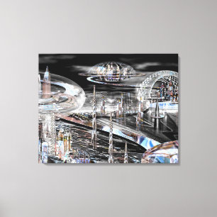 Metempirics Wrapped Canvas