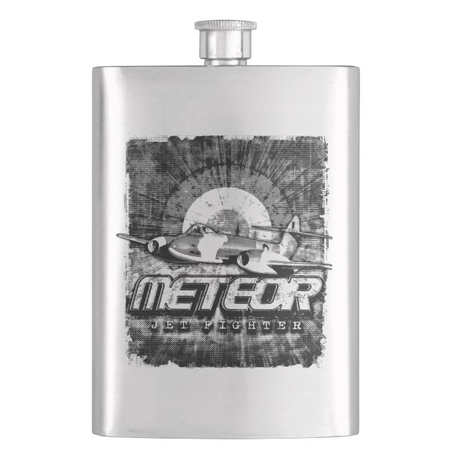 Meteor Hip Flask (Front)