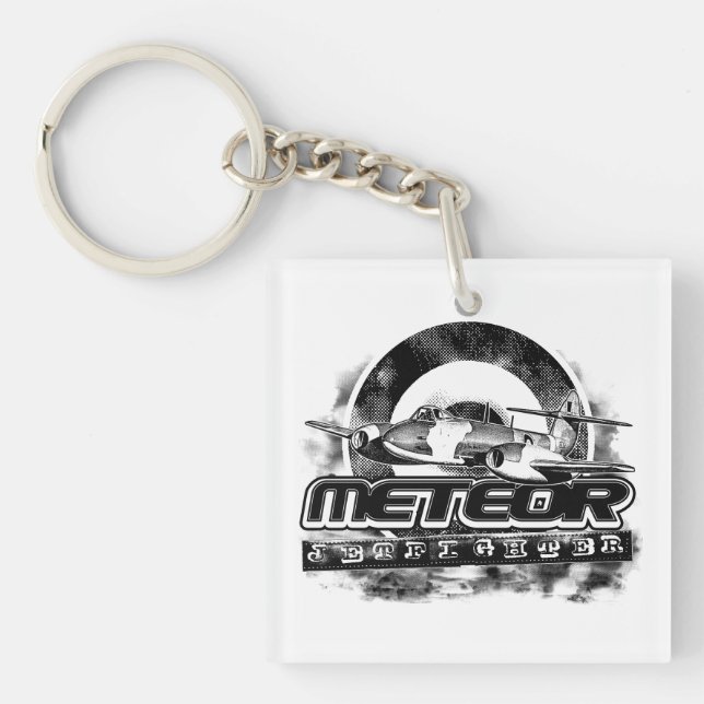 Meteor Keychain Acrylic Keychain (Front)