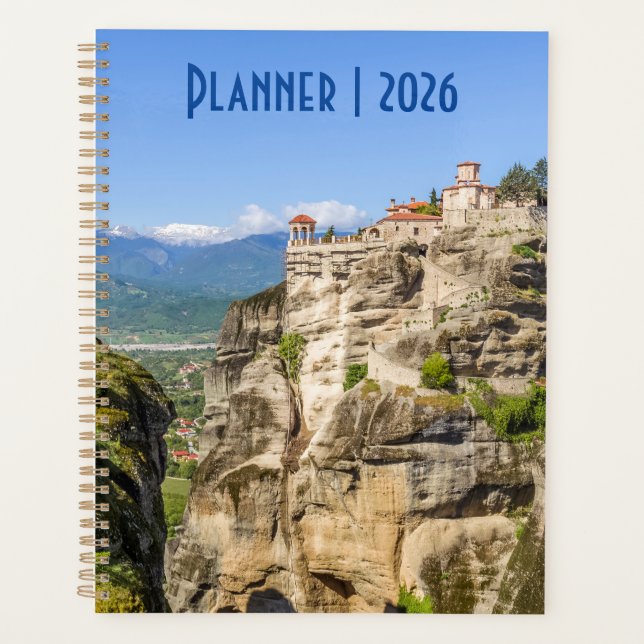 Meteora Greece 2026 Travel Planner – UNESCO  (Front)