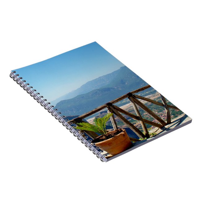 Meteora Greece Balcony Notebook (Right Side)