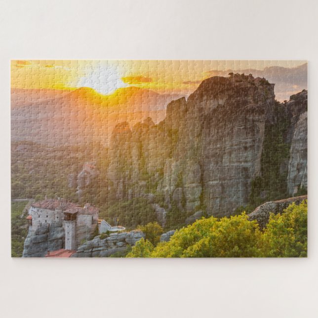 Meteora, Greece. Jigsaw Puzzle (Horizontal)