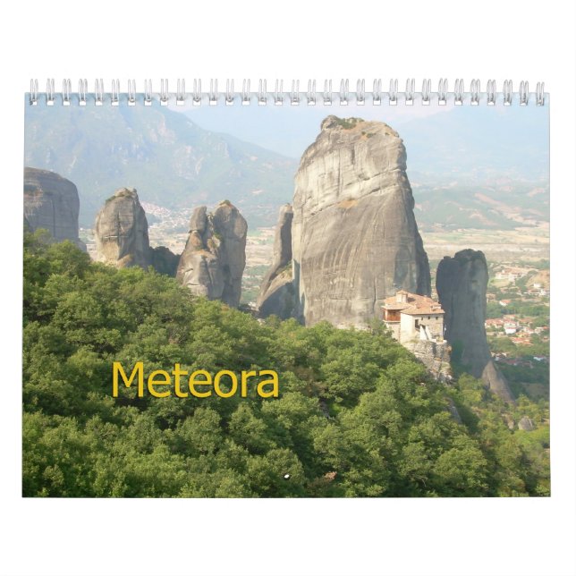 METEORA, Greece Wall Calendar (Cover)