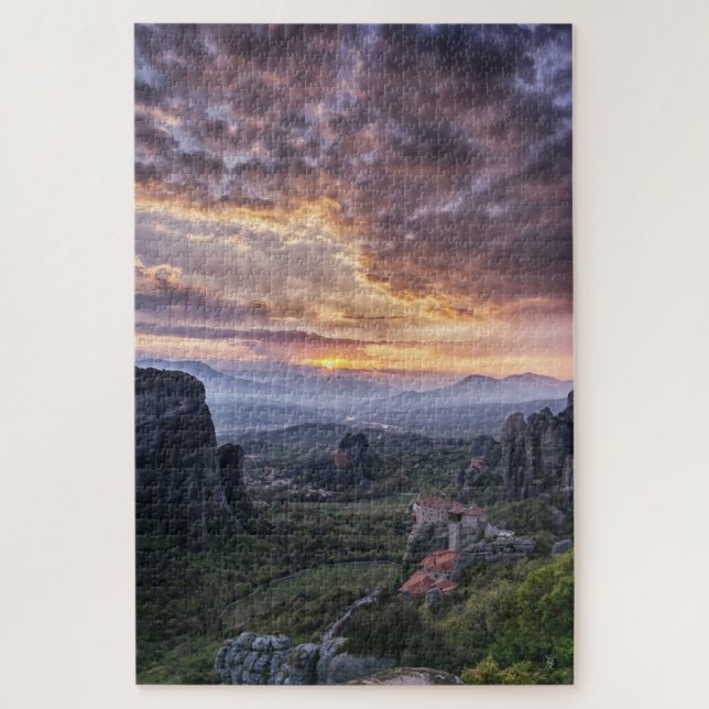 Meteora Jigsaw Puzzle (Vertical)