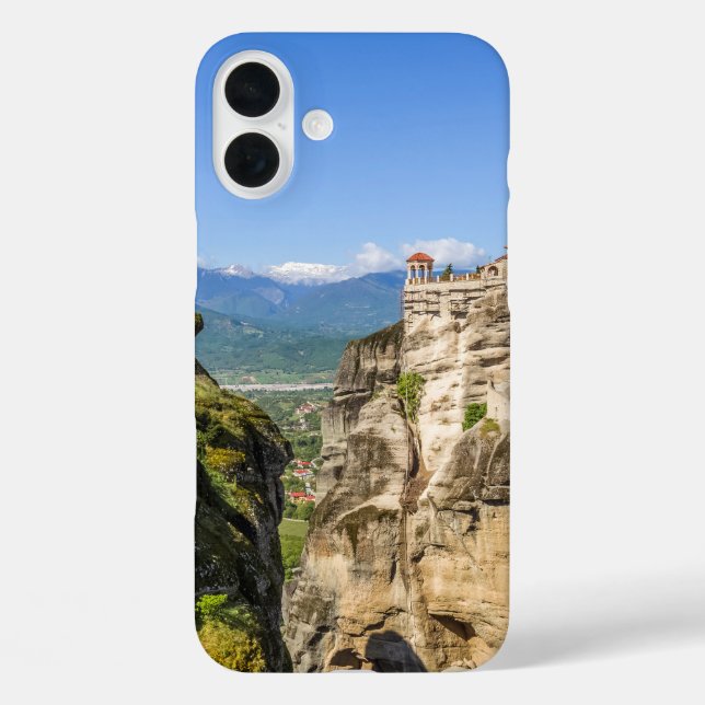 Meteora Monasteries Greece – Iconic Cliffside Rock Case-Mate iPhone Case (Back)