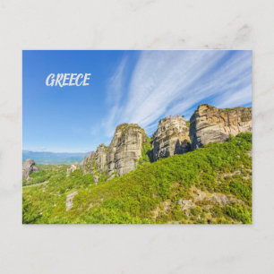 Meteora Monasteries Postcard – Greece Travel 