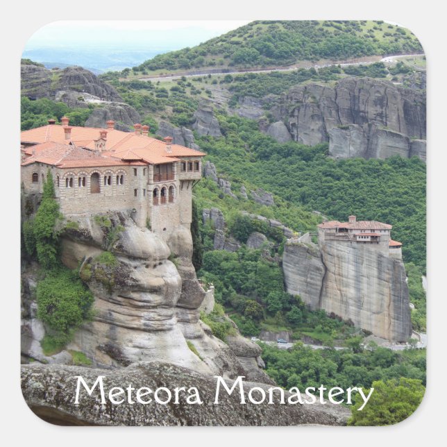 Meteora Monastery 2 Sticker (Front)
