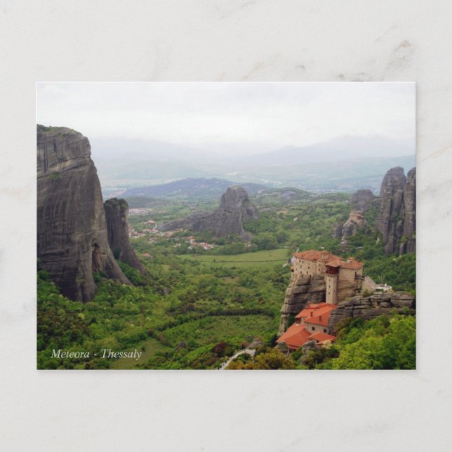 Meteora – Thessaly Postcard (Front)