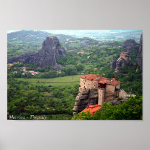 Meteora – Thessaly Poster