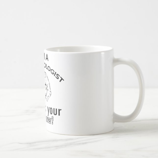 meteorologist design coffee mug (Right)