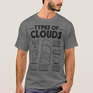 Meteorologist Forecasting Weather Clouds  T-Shirt