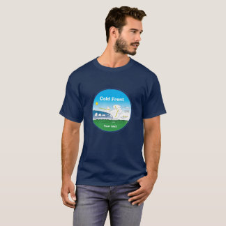Meteorology cold front -ring blue T-Shirt