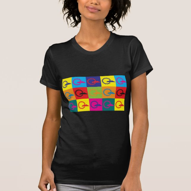 Meteorology Pop Art T-Shirt (Front)