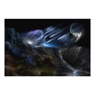 Meteors Photo Print