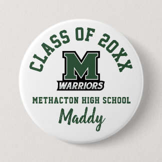 Methacton High School Button Logo Custom