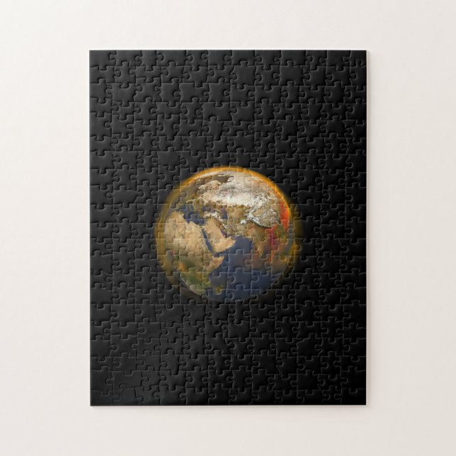 Methane Sources Around the Globe - Climate Crisis Jigsaw Puzzle (Vertical)